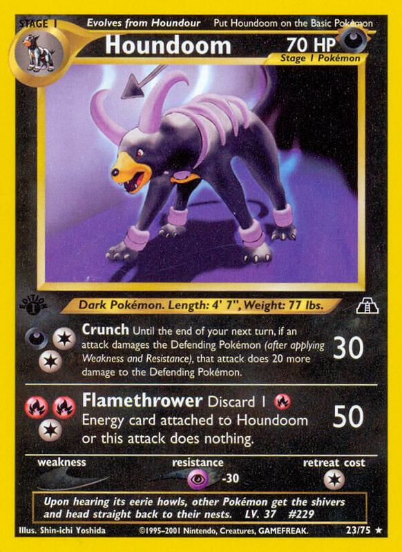 Houndoom 23/75 - Neo Discovery