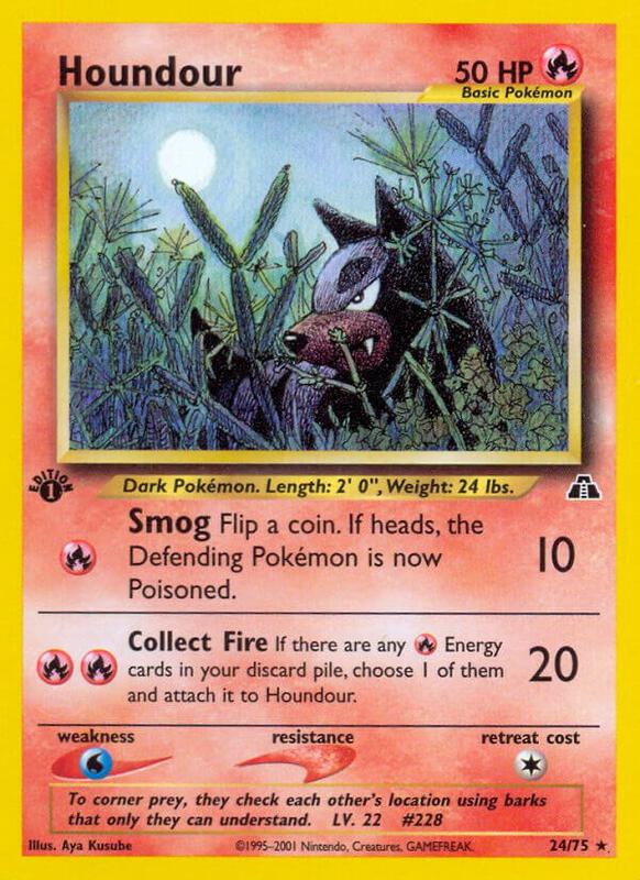 Houndour 24/75 - Neo Discovery