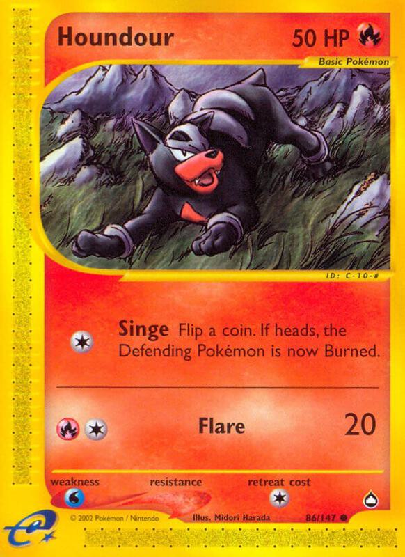 Houndour 086/147 - Aquapolis