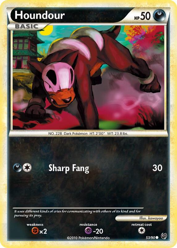 Houndour 53/90 - HS—Undaunted