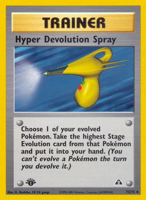 Hyper Devolution Spray 73/75 - Neo Discovery