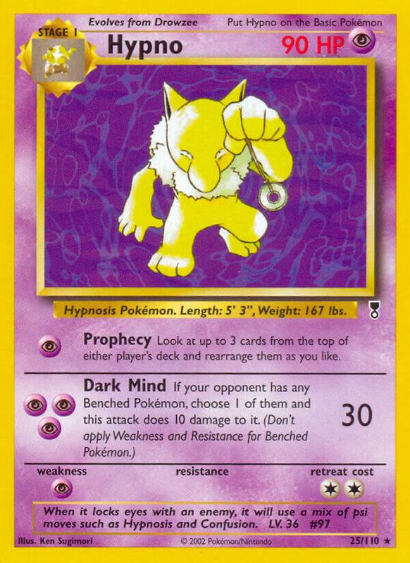 Hypno 025/110 - Legendary Collection