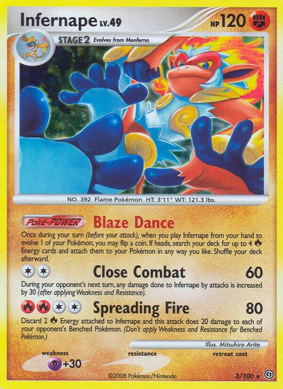 Infernape 3/100 - Stormfront