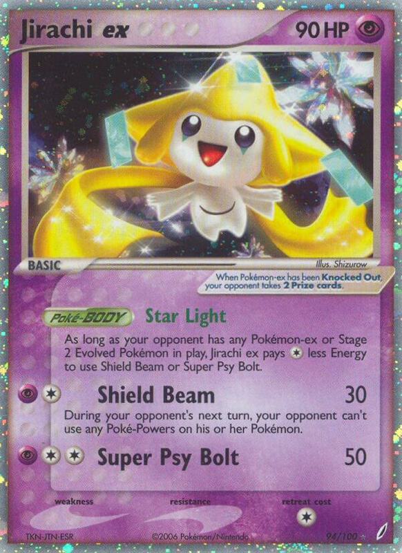 Jirachi ex 94/100 - Crystal Guardians