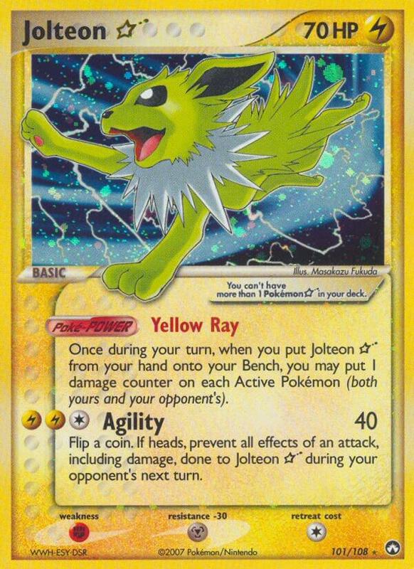 Jolteon ★ 101/108 - Power Keepers