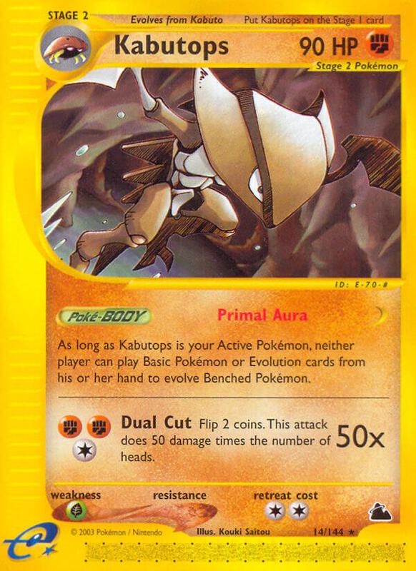 Kabutops 014/144 - Skyridge