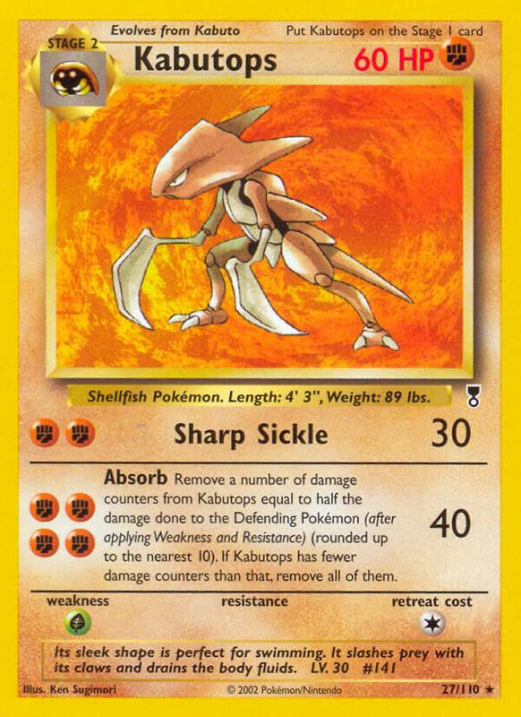 Kabutops 027/110 - Legendary Collection