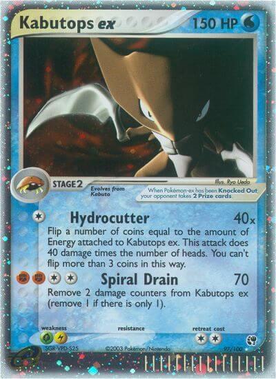 Kabutops ex 97/100 - Sandstorm