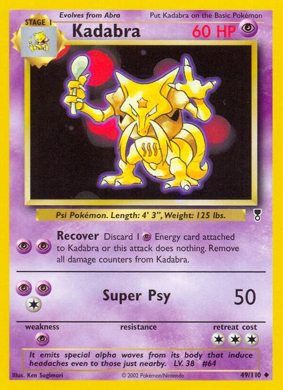 Kadabra 049/110 - Legendary Collection