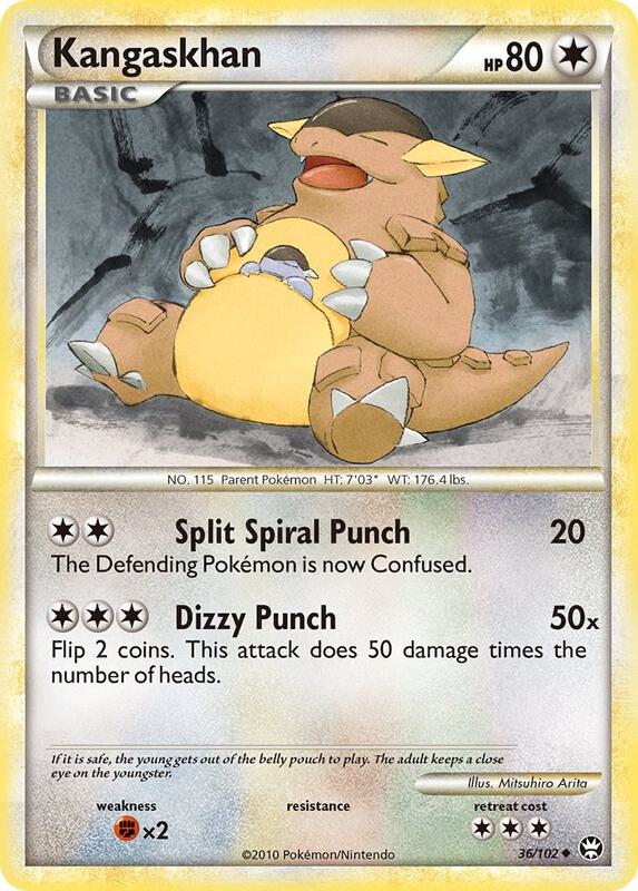 Kangaskhan 36/102 - HS—Triumphant