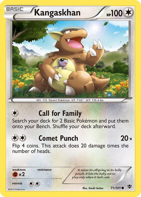 Kangaskhan 71/101 - Plasma Blast