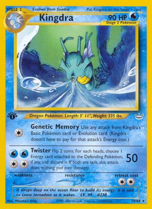Kingdra 19/64 - Neo Revelation