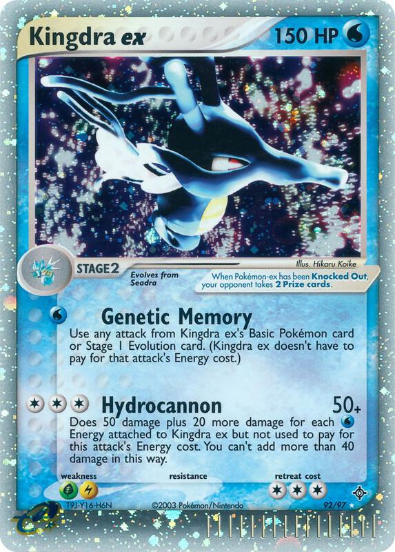 Kingdra ex 92/97 - Dragon