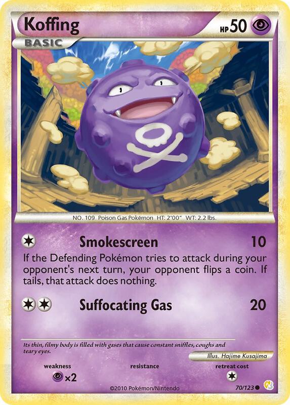 Koffing 70/123 - HeartGold & SoulSilver