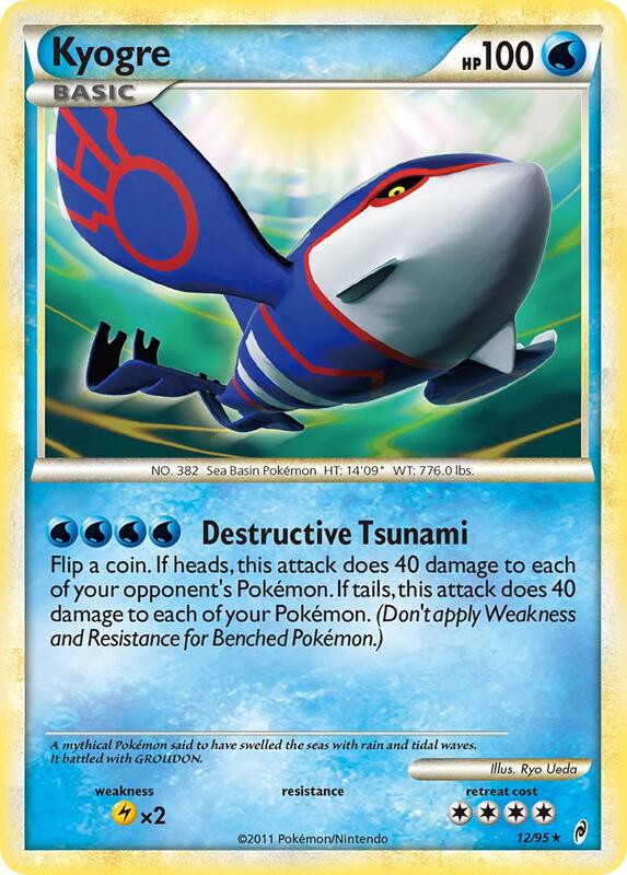 Kyogre 12/95 - Call of Legends