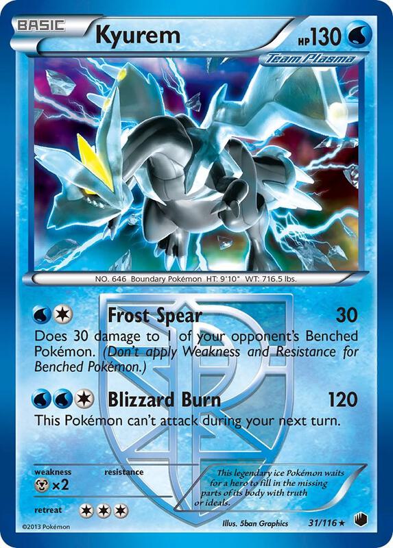 Kyurem 31/116 - Plasma Freeze