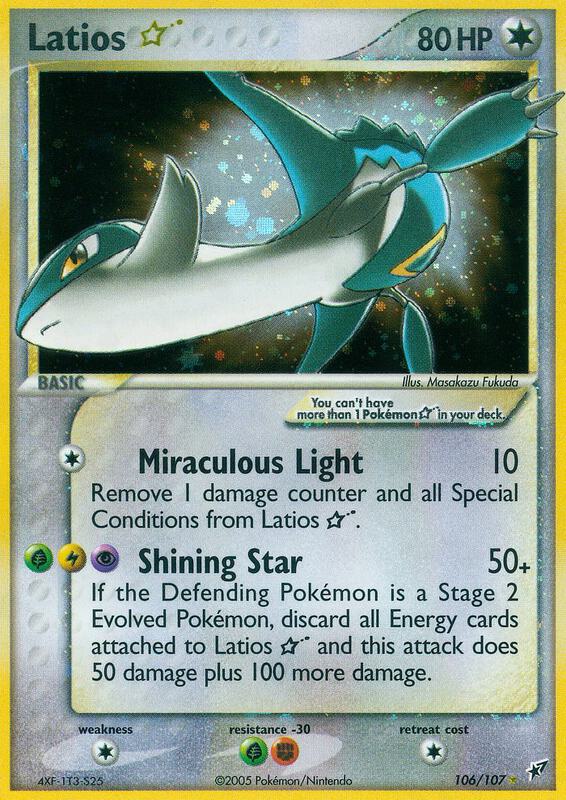 Latios ★ 106/107 - Deoxys