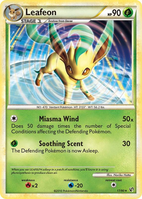 Leafeon 17/90 - HS—Undaunted