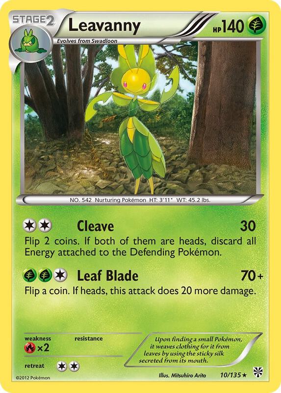 Leavanny 10/135 - Plasma Storm