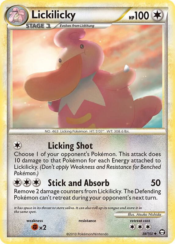 Lickilicky 38/102 - HS—Triumphant