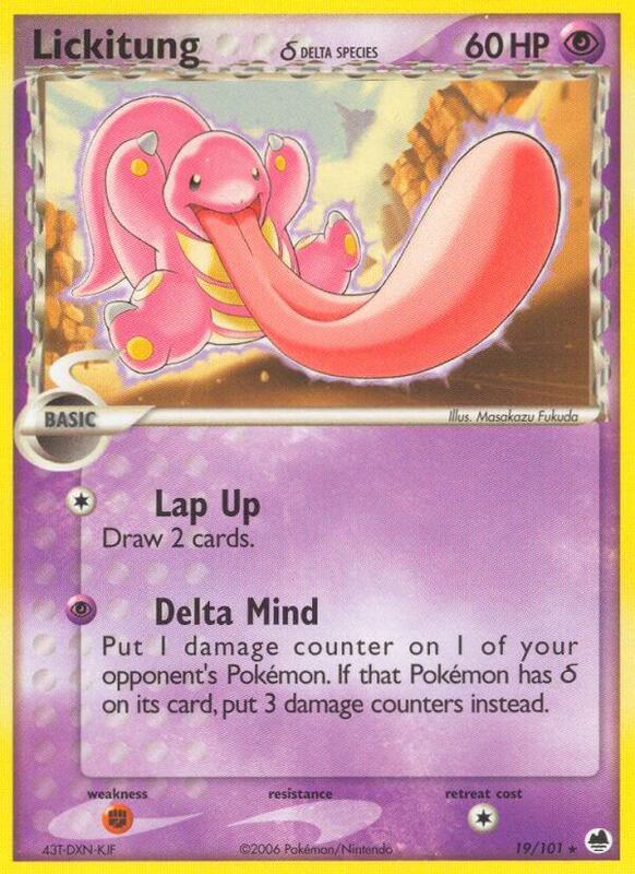Lickitung δ 19/101 - Dragon Frontiers