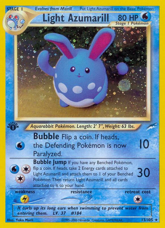 Light Azumarill 013/105 - Neo Destiny
