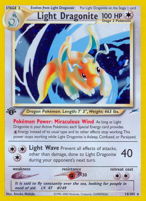Light Dragonite 014/105 - Neo Destiny