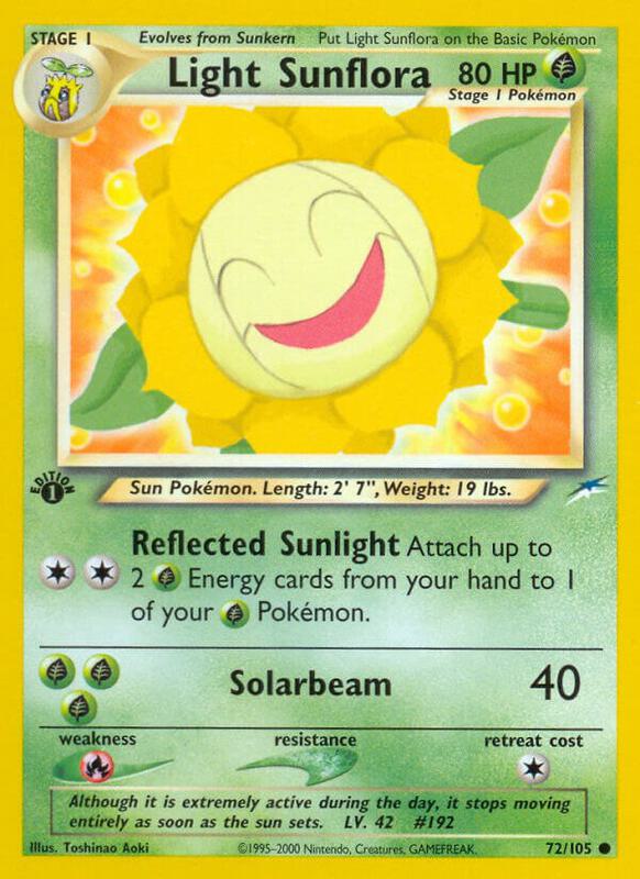 Light Sunflora 072/105 - Neo Destiny