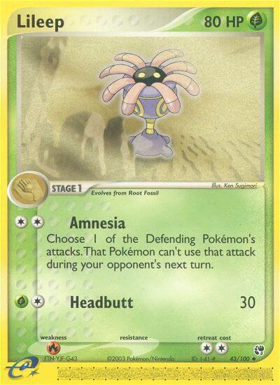 Lileep 43/100 - Sandstorm