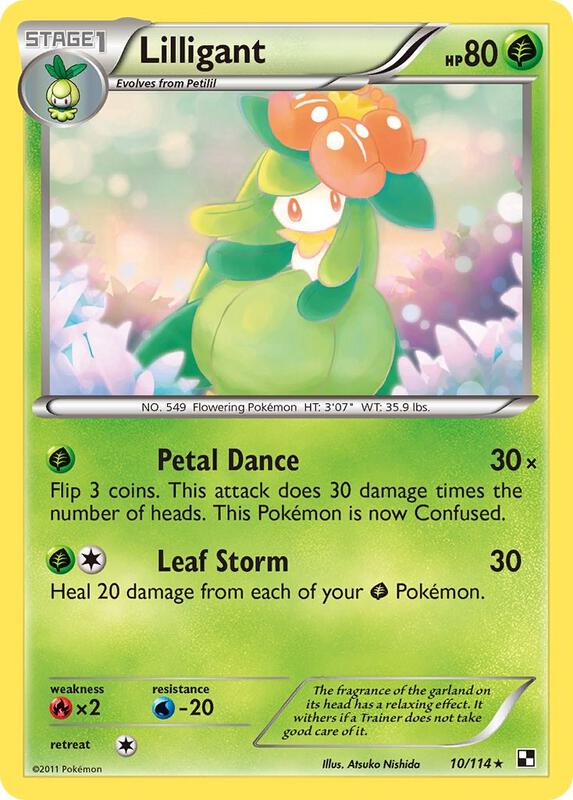 Lilligant 10/114 - Black & White