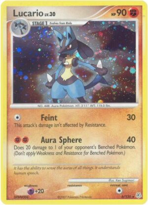 Lucario 6/130 - Diamond & Pearl
