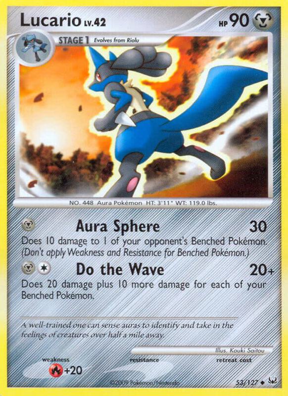Lucario 53/127 - Platinum