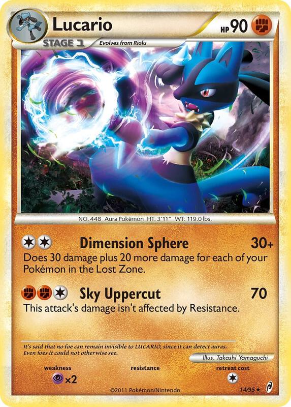 Lucario 14/95 - Call of Legends