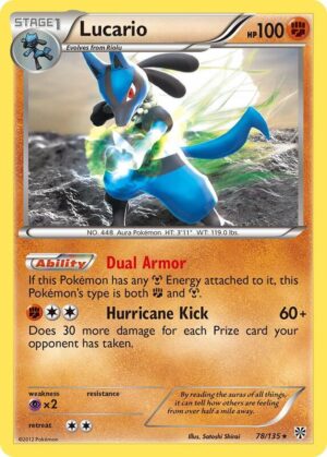 Lucario 78/135 - Plasma Storm