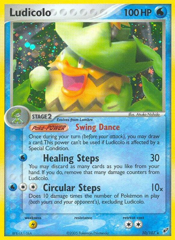 Ludicolo 10/107 - Deoxys