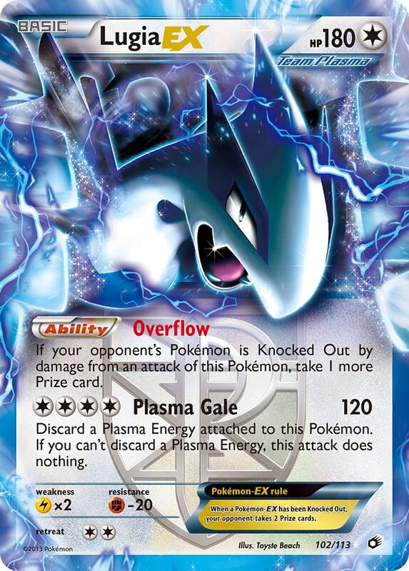 Lugia-EX 102/113 - Legendary Treasures