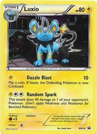 Karta Pokemon Luxio - BW34 (Cosmos Holo) - Black and White Promos BW34