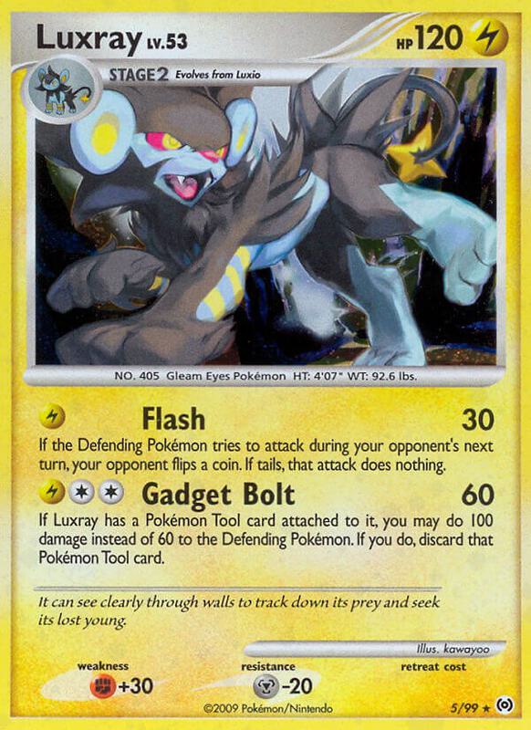 Luxray 5/99 - Arceus