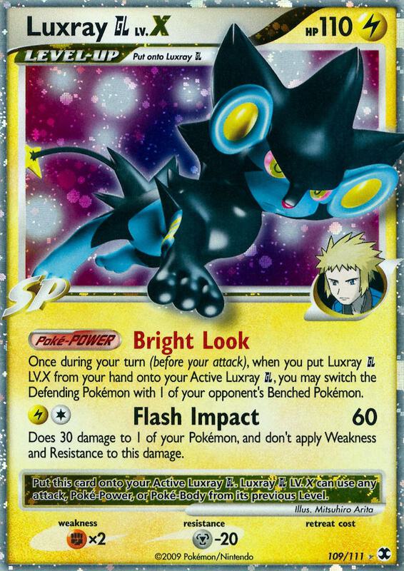 Luxray GL LV.X 109/111 - Rising Rivals