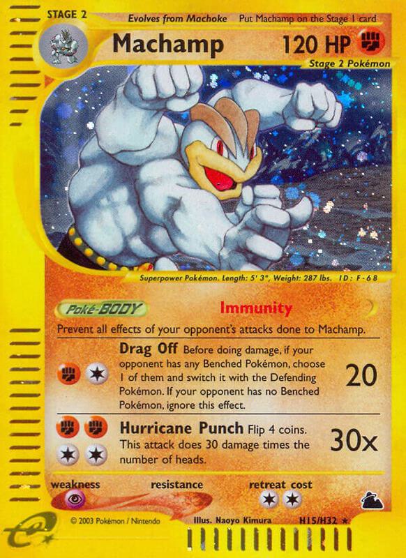 Karta Pokemon Machamp (H15) - Skyridge H15/H32