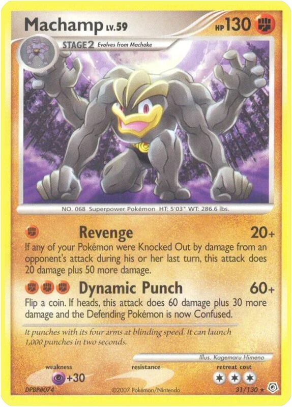 Machamp 31/130 - Diamond & Pearl