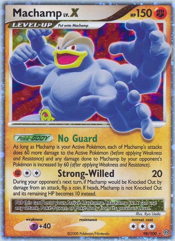 Machamp LV.X 98/100 - Stormfront