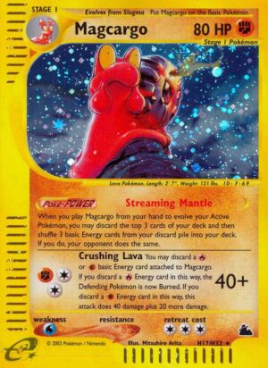 Karta Pokemon Magcargo (H17) - Skyridge H17/H32
