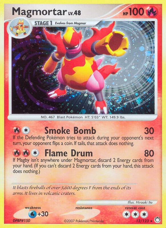 Magmortar 12/123 - Mysterious Treasures