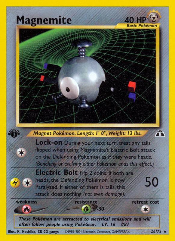 Magnemite 26 - Neo Discovery