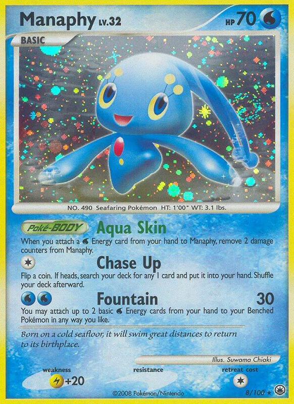 Manaphy 8/100 - Majestic Dawn