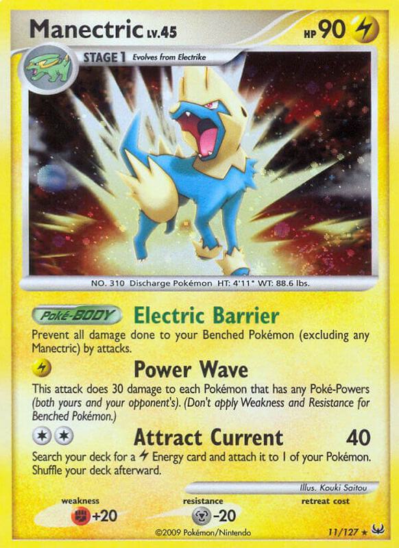 Manectric 11/127 - Platinum