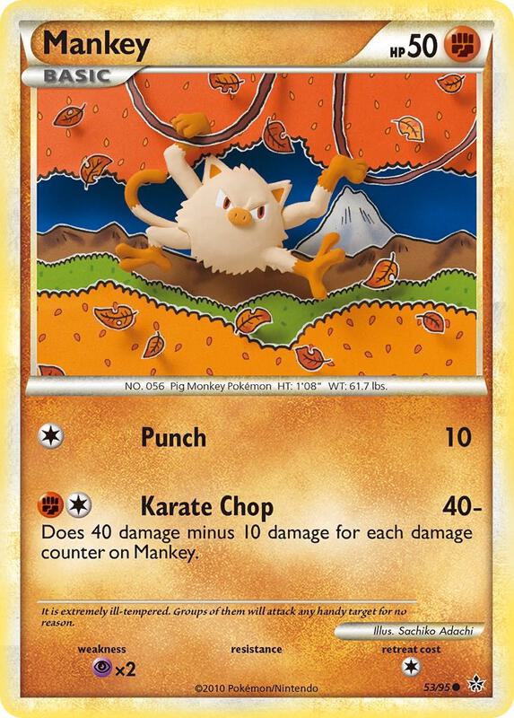 Mankey 53/95 - HS—Unleashed