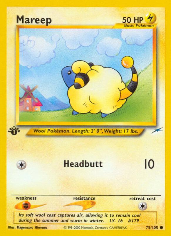 Mareep 075/105 - Neo Destiny