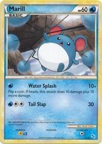 Karta Pokemon Marill (#15) 15/30 - HGSS Trainer Kit: Gyarados & Raichu